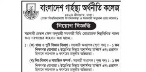 Bangladesh Home Economics College Job Circular